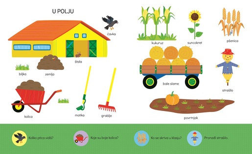 Slikovni rječnik - Na selu