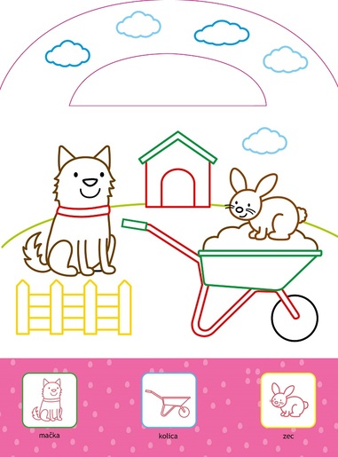 Zalijepi i oboji - Kuća