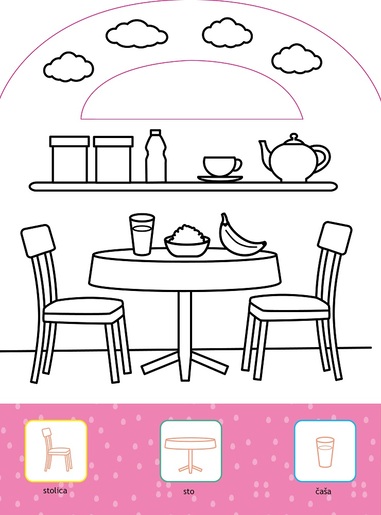 Zalijepi i oboji - Kuća