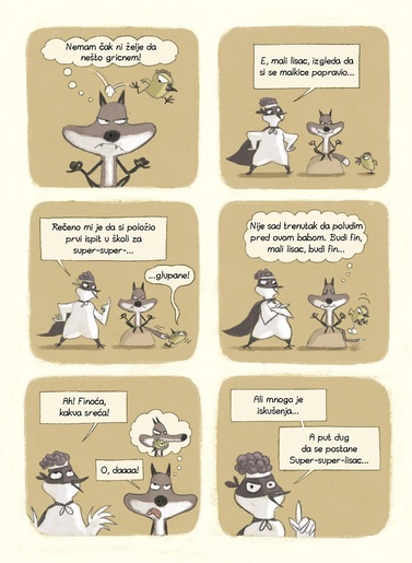 SUPER - SUPER - LISAC Žustar kao žabac - knjiga za djecu
