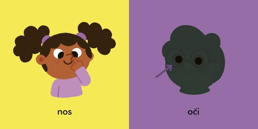 Moji radoznali prstići - Moje tijelo