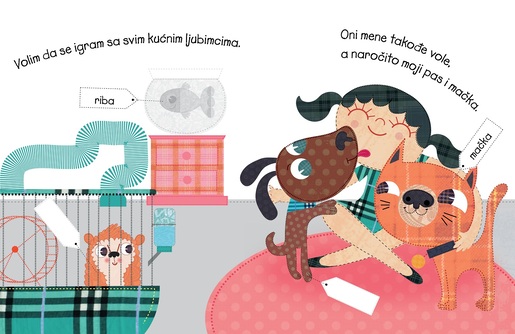 Upoznajmo životinje sa naljepnicama - knjiga s naljepnicama za djecu