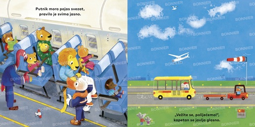 Beba na putu - Avion