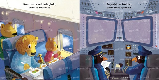 Beba na putu - Avion