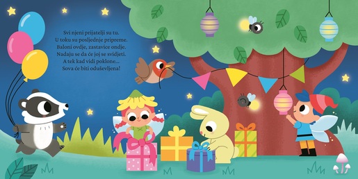 Moja knjiga s lampicama - Sretan rođendan