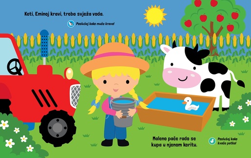 Na seoskom imanju - Zvučna knjiga - zvučna knjiga za djecu