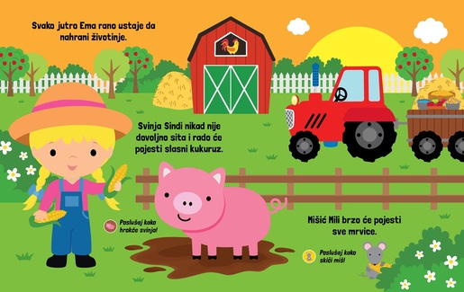 Na seoskom imanju - Zvučna knjiga - zvučna knjiga za djecu