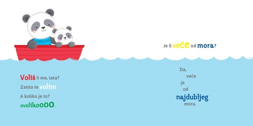 Koliko me voliš, tata?