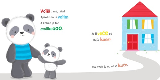 Koliko me voliš, tata?