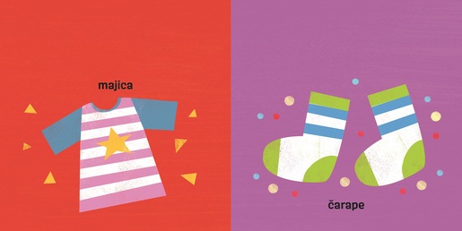 Bebina torbica - Prve riječi