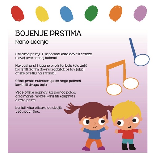 Bojimo prstima - Žuta