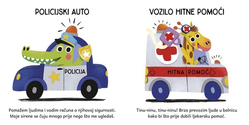 Otkrivam... vozila - knjiga i magnetne puzzle