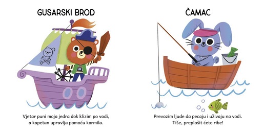 Otkrivam... vozila - knjiga i magnetne puzzle