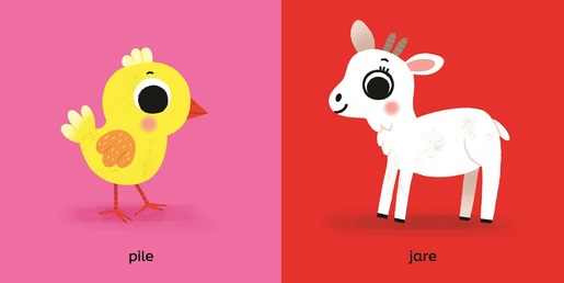 Razigrane oči - Bebe životinja - knjiga za djecu