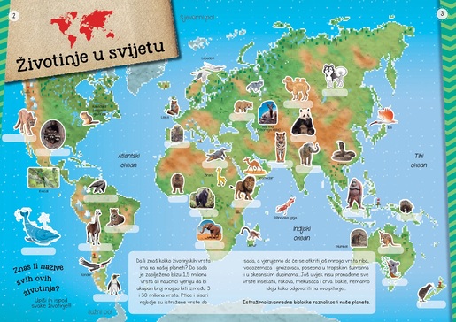 Ilustrirani atlas životinja