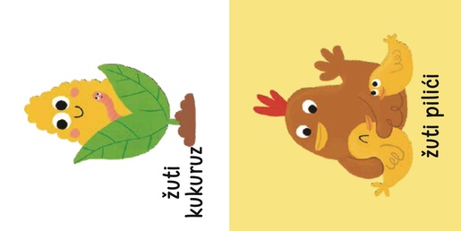 Knjiga sa zvečkom - Boje