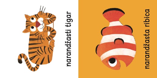 Knjiga sa zvečkom - Boje