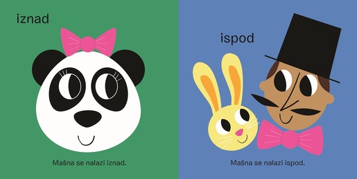 Mali kameleon - Iznad i ispod