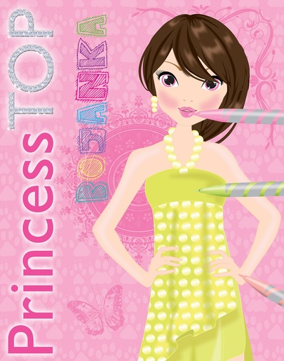 Princess TOP Bojanka - Brineta