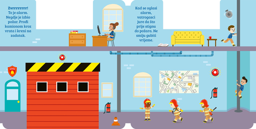 Vatrogasni kamion - Vozim k'o vel'ki