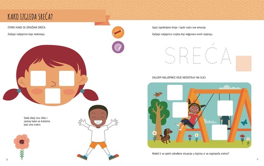 Moja prva knjiga o osjećanjima - Montessori: svijet postignuća