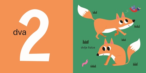 Mali kameleon - 1,2,3