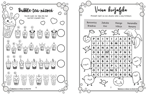 Knjiga grebalica - Bubble Tea