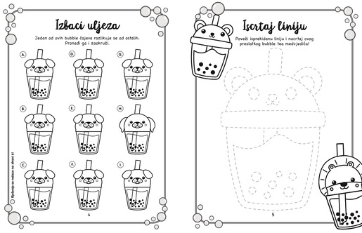 Knjiga grebalica - Bubble Tea