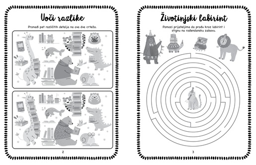 Knjiga grebalica - Životinje