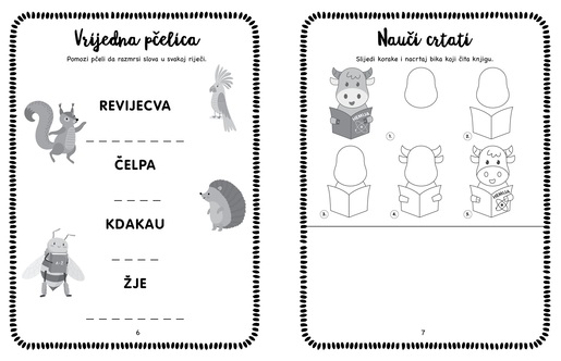 Knjiga grebalica - Životinje