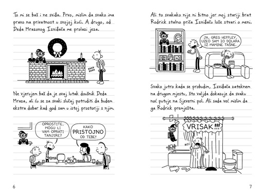 Dnevnik jednog smotanka 6 - Zarobljeni u snijegu - knjiga za djecu