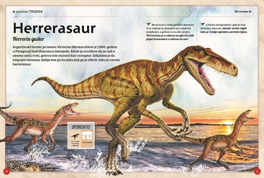 Nevjerovatna knjiga dinosaura - knjiga za djecu