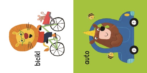 Knjiga sa zvečkom - Prve riječi