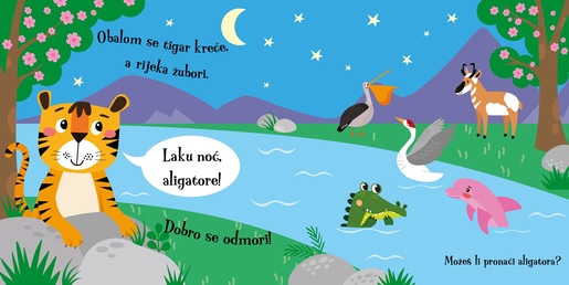 Laku noć, tigre - Knjiga s čarobnom lampom