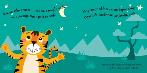 Laku noć, tigre - Knjiga s čarobnom lampom