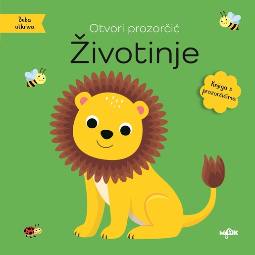 Otvori prozorčić - Životinje - interaktivna knjiga za djecu