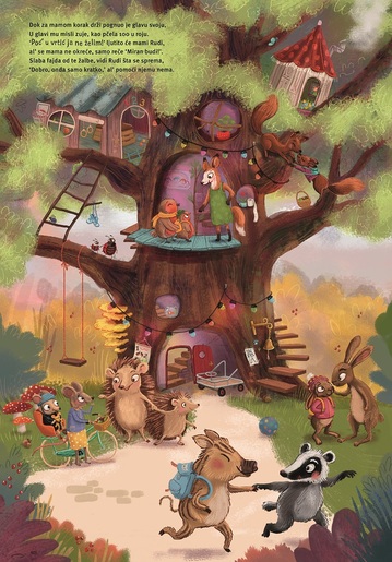 Kako je ptić krenuo u vrtić