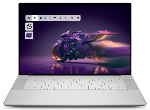 Dell 16 Premium DA 16250, 16.3" 2K IPS 120Hz 500nits, Intel Core Ultra 9 285H, 32GB LPDDR5X RAM, 1TB SSD, NVIDIA GeForce RTX 5070 8GB, Backlit KB, Windows 11 Pro, laptop