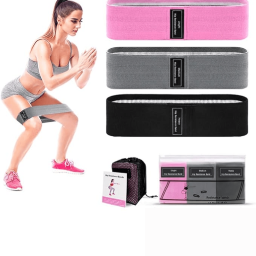 Set kratkih platnenih kružnih traka