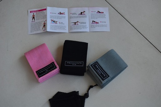 Set kratkih platnenih kružnih traka