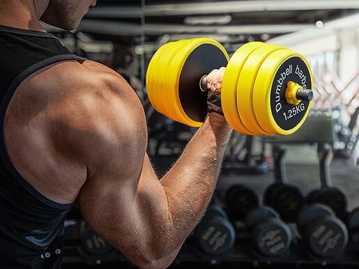 Combo set tegova sa metalnom oblogom 20kg