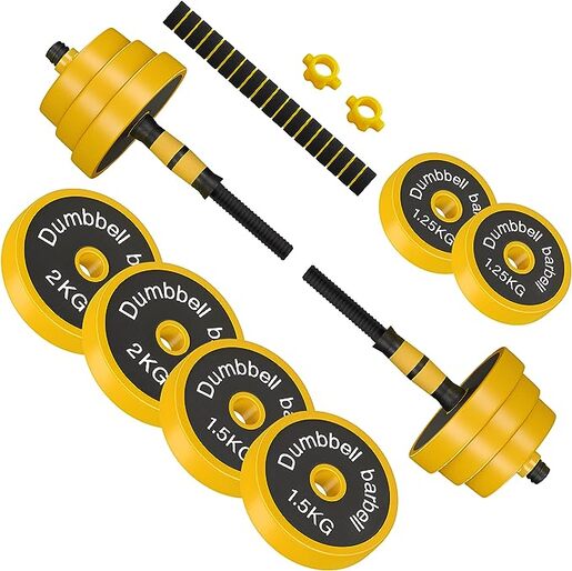 Combo set tegova sa metalnom oblogom 20kg