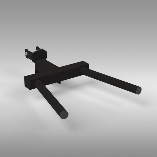 Zidni stalak sa klupom-Wall folding rack with bench