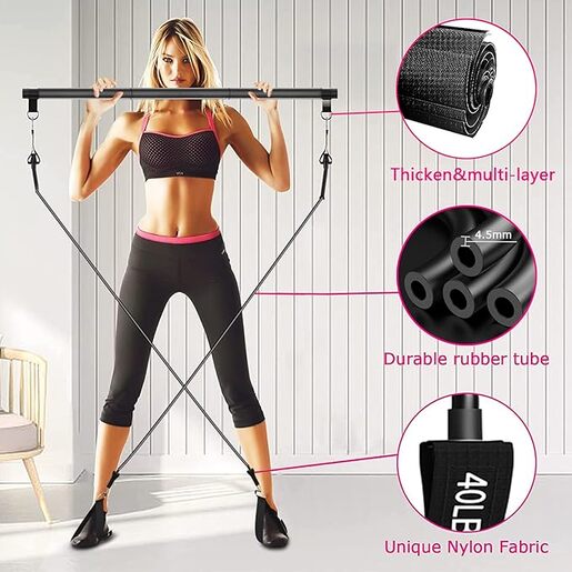 4Life Pilates Bar Set – višenamjenski pilates rekvizit