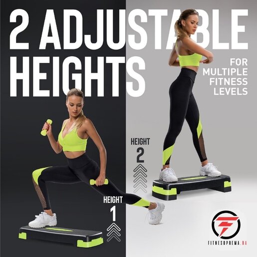 Aerobik steper 2 nivoa