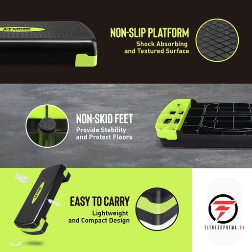 Aerobik steper 2 nivoa