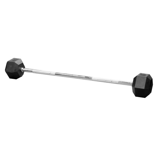 Dvoručni hexagon teg FIXED BARBELL - 15kg