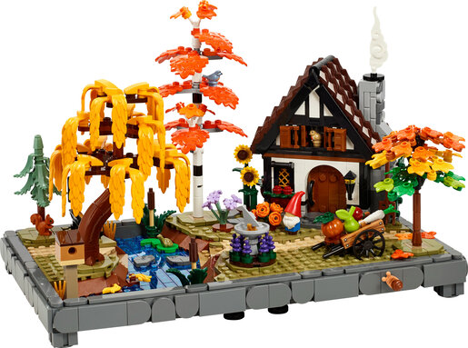 LEGO® Icons Koliba s vrtom u jesen 11372