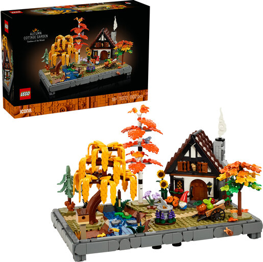 LEGO Icons Koliba s vrtom u jesen 11372