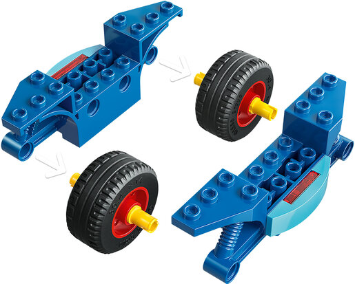 LEGO® Marvel Spidey na motociklu protiv Rhina 11206